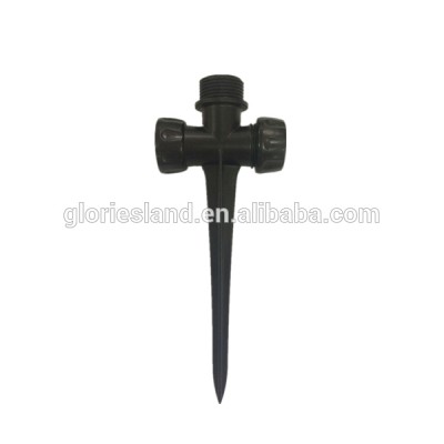 Garden Irrigation Equipment 2 Way Plastic Spike